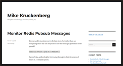 Desktop Screenshot of mike.kruckenberg.com
